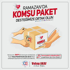 KOMŞU PAKET DAĞITIMLARI DEVAM EDİYOR
